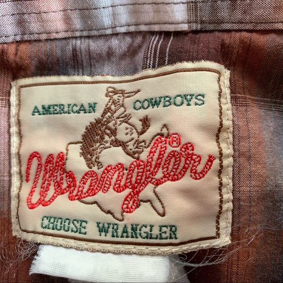 Men’s Medium Wrangler Western Shirt EUC - Picture 3 of 6